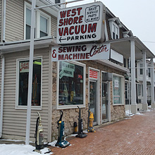 Vacuum repair shop